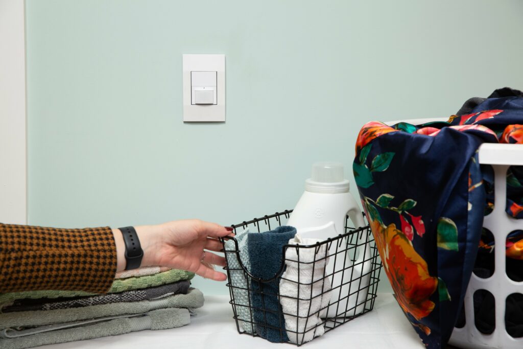 deako sensor switch in laundry room